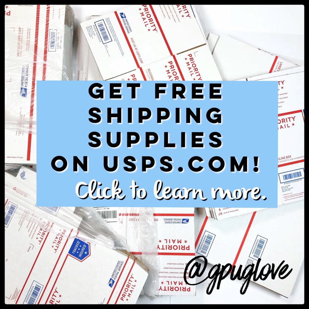 👀MY UPDATED SLIDES for SHIPPING SUPPLIES!❤️🇺🇸😁